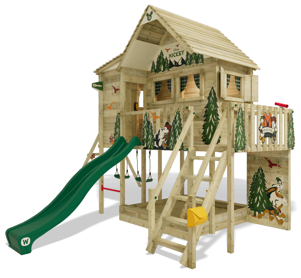 Disney's Mickey Mouse Outdoor Adventure - cabane enfant sur pilotis GreenHouse signée Wickey