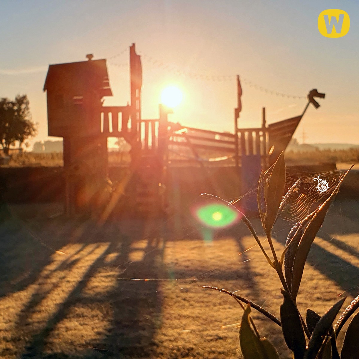 Aire de jeux Wickey Prime NeverLand Gold Edition sans Toboggan spirale 621060_k