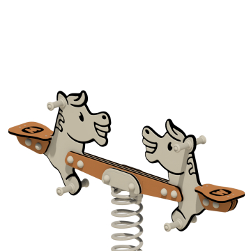 Jeu sur ressort duo Wickey PRO cheval "Jockey"  100259_k