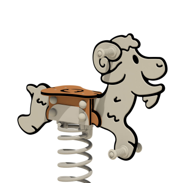 Jeu sur ressort Wickey PRO chèvre "Goldey"  1000626_k