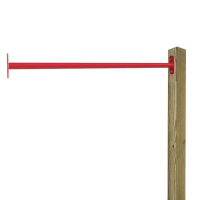 Barre gymnastique 99 cm y compris 1 poteau Rot 620971