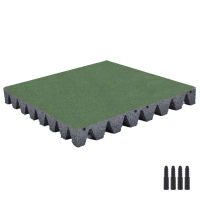 Dalle amortissante 50 x 50 x 6,5 cm, avec broches de fixation  835852