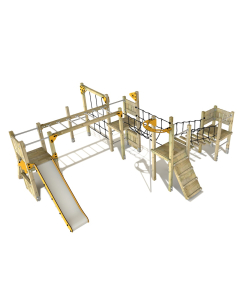 Aire de jeux en bois Wickey PRO MAGIC Track  100361