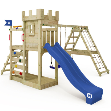 Aire de jeux en bois Pagode - 5  Structure de jeux extérieur, Jeux en bois  extérieur, Aire de jeux