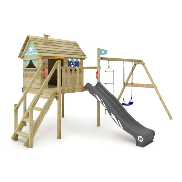 La cabane aire de jeu - Construire une CABANE pour ENFANT soi-même
