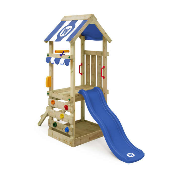Toboggan Enfant Intérieur Sécurité EN71-Aire De Jeux 4 En 1 Modulable 3