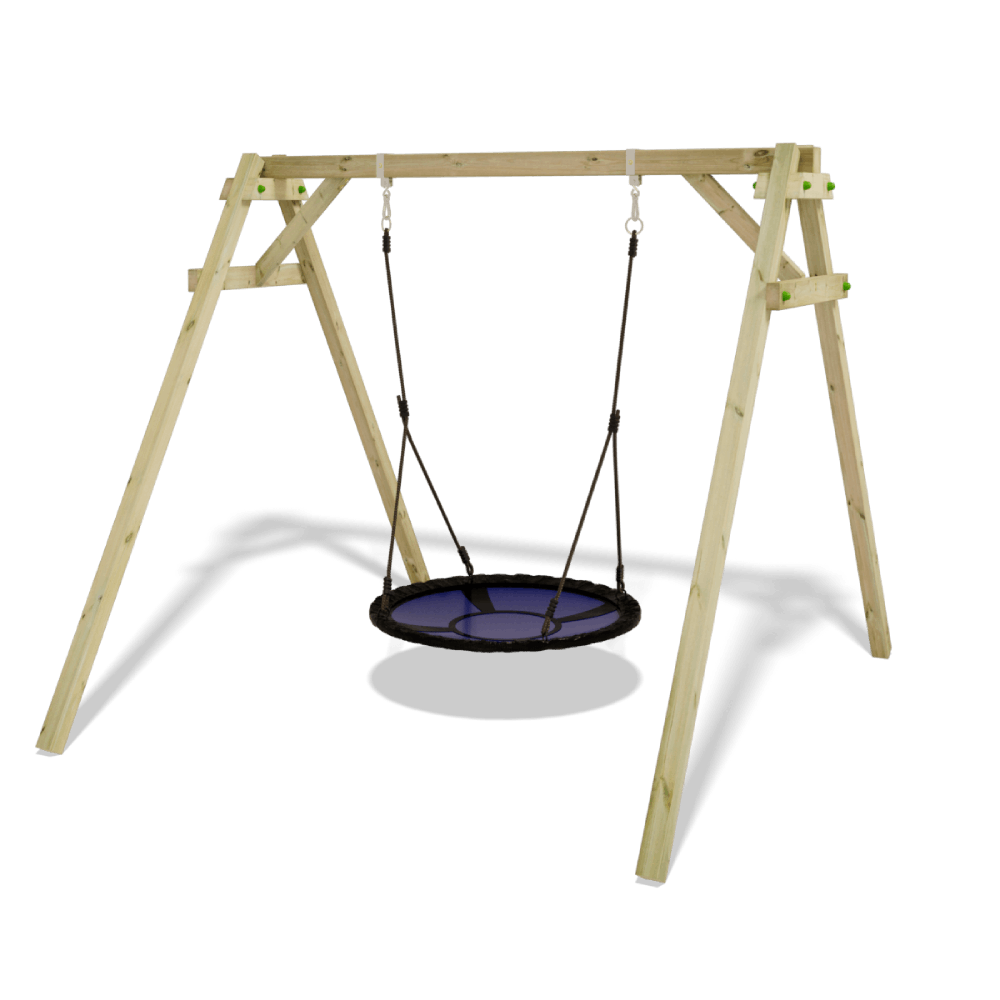 Balançoire Wickey Smart Rush avec balançoire nid d'oiseau