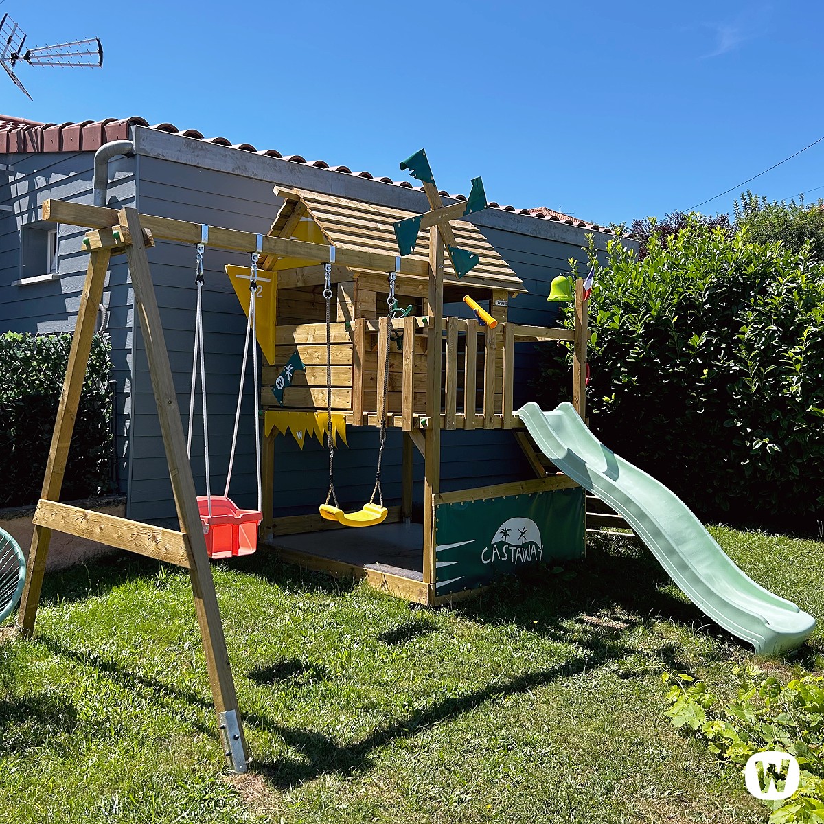 Cabane enfant sur pilotis Wickey Smart Expedition 825749_k