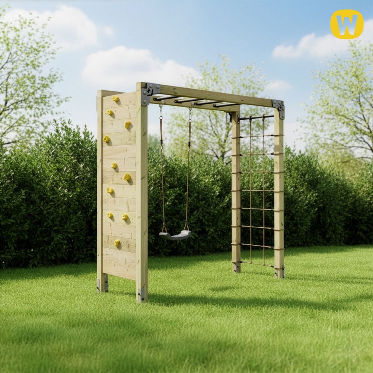 Aire de jeux avec échelle horizontale Wickey FIT Gym 442 835735_k