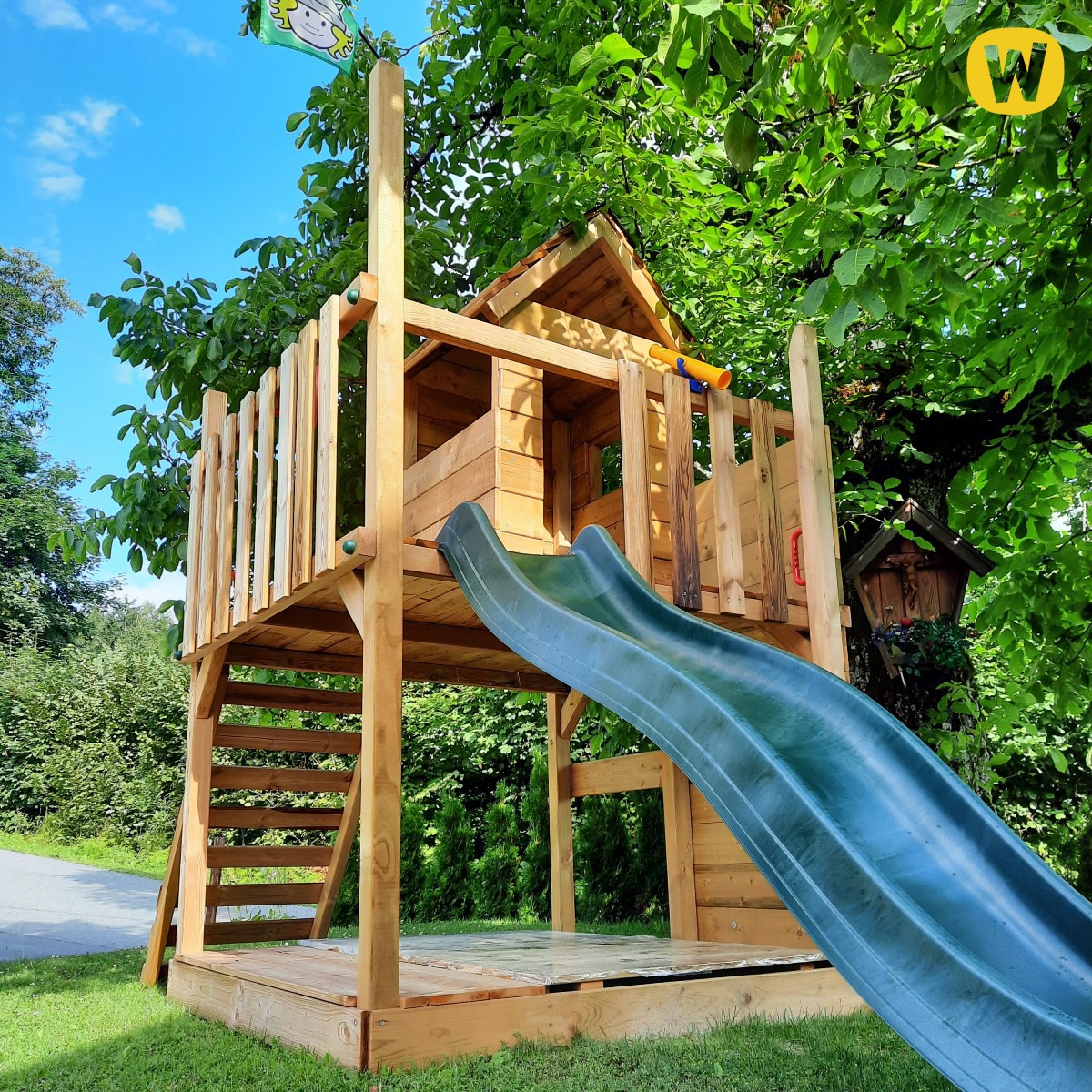 Cabane enfant sur pilotis Wickey Smart Shore 820029_k