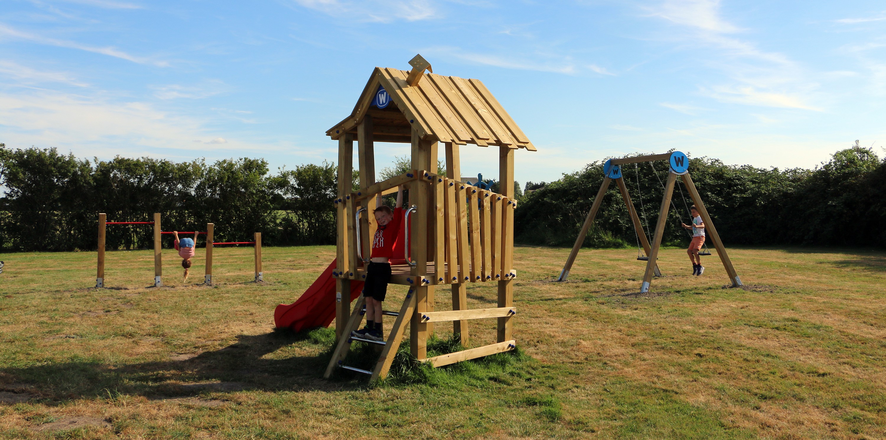 Wickey PRO GIANT Climbing Frame + GIANT PowerBar + PRO MAGIC Swing Set