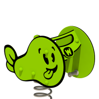 Jeu sur ressort Wickey PRO Poire "Greeney"  100275_k