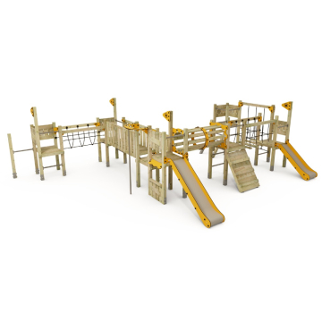 Aire de jeux pour l'espace public Wickey PRO MAGIC Bounce  101092